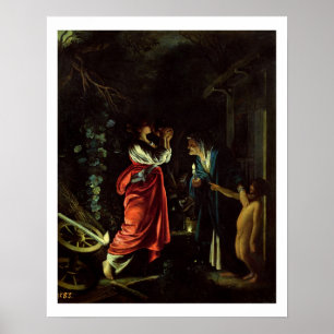Poster Ceres e Stellio (o óleo no cobre)