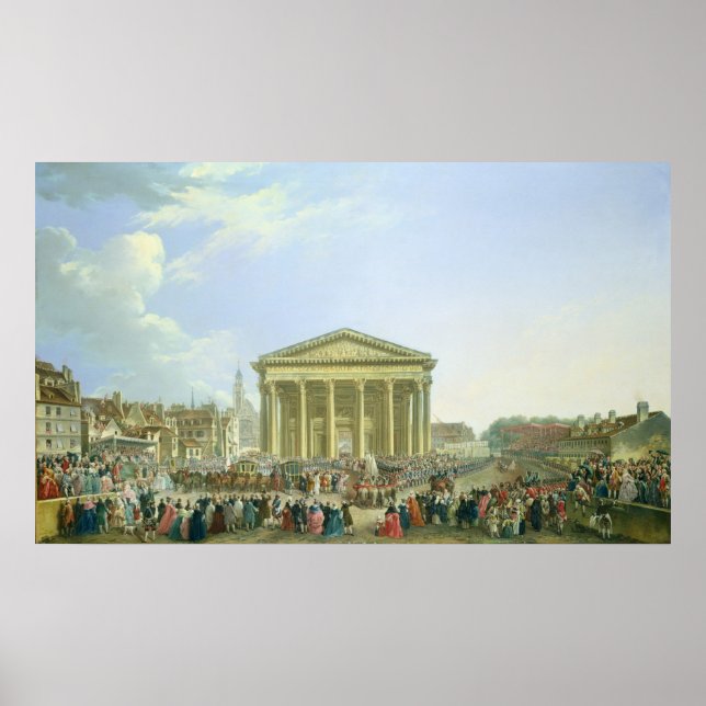 Pôster Cerimônia de finalização da primeira pedra (Frente)