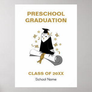 Poster Cerimônia de Formatura da Pré-Escola / Jardim de I