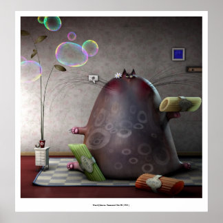 Pôster cerimonial II (gato n. º 4)