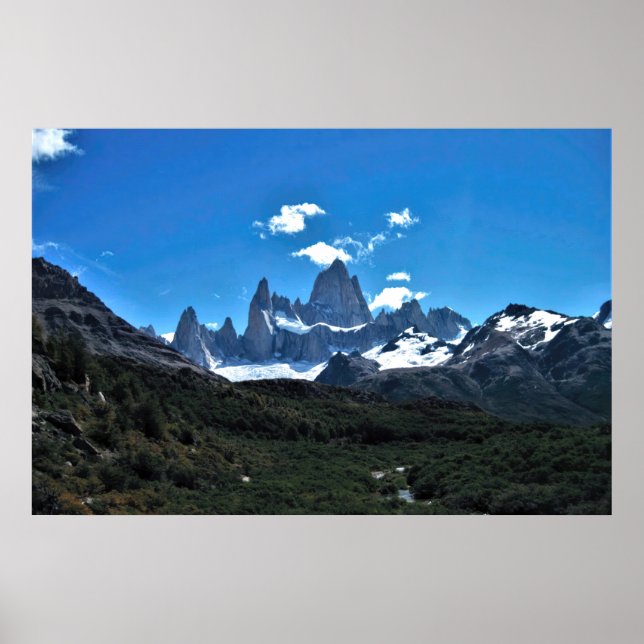 Poster Cerro Fitz Roy (Frente)