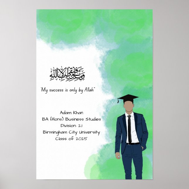 Poster Certificado de Graduação (Frente)