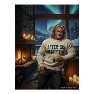 Pôster Certified After-Ski Instructor, Reporting For Duty