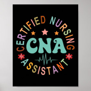 Poster Certified Nurse Istant Appreciation Cna Roupa Un