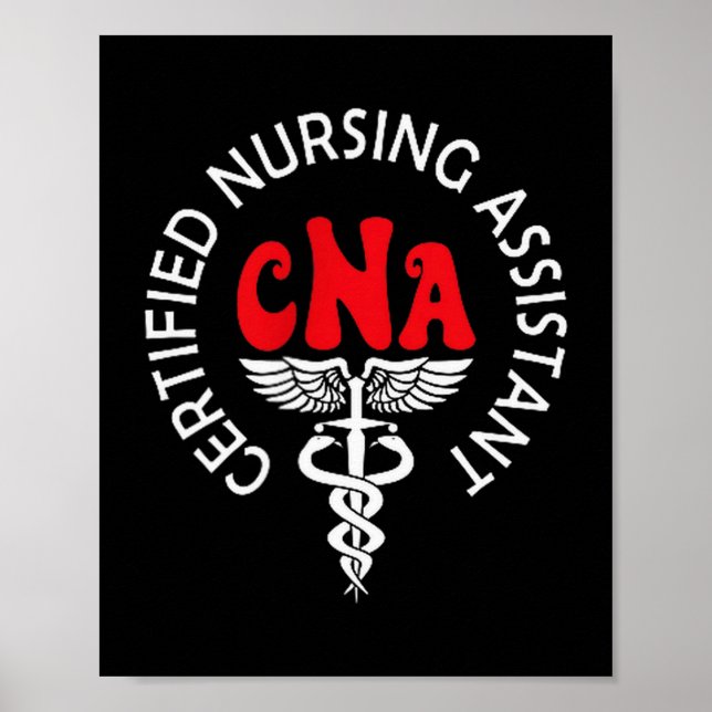 Poster Certified Nurse Istant Certified Nursing Istant Cn (Frente)