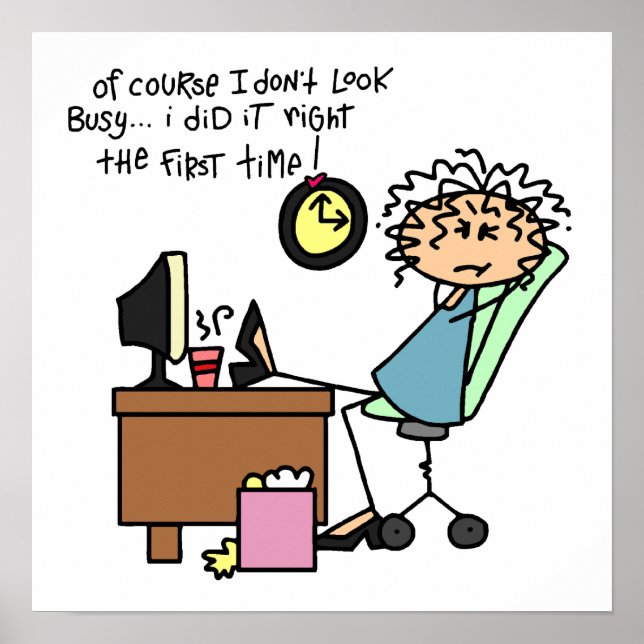 Poster Certo, A Primeira Vez Humor (Frente)