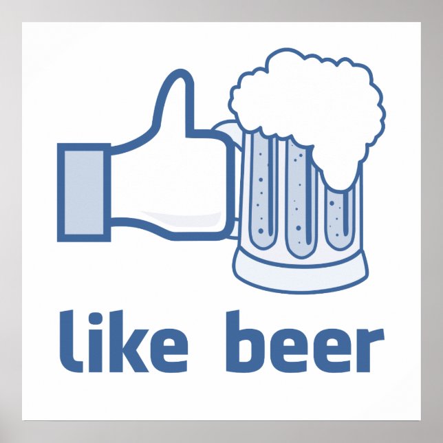 Pôster Cerveja é demais (Frente)