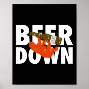 Poster Cerveja em Chicago Beers Bebendo Party T Shirt
