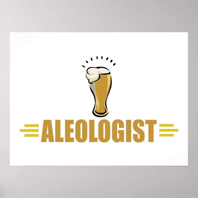 Pôster Cerveja Engraçada (Frente)