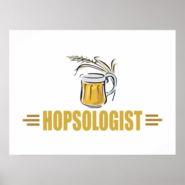 Poster Cerveja Engraçada (Frente)