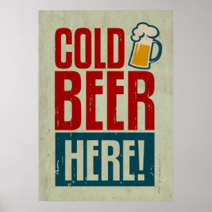Poster Cerveja Fria