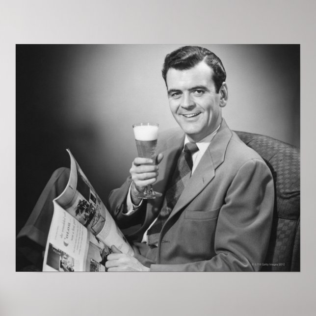 Pôster Cerveja Fria De Gelo (Frente)