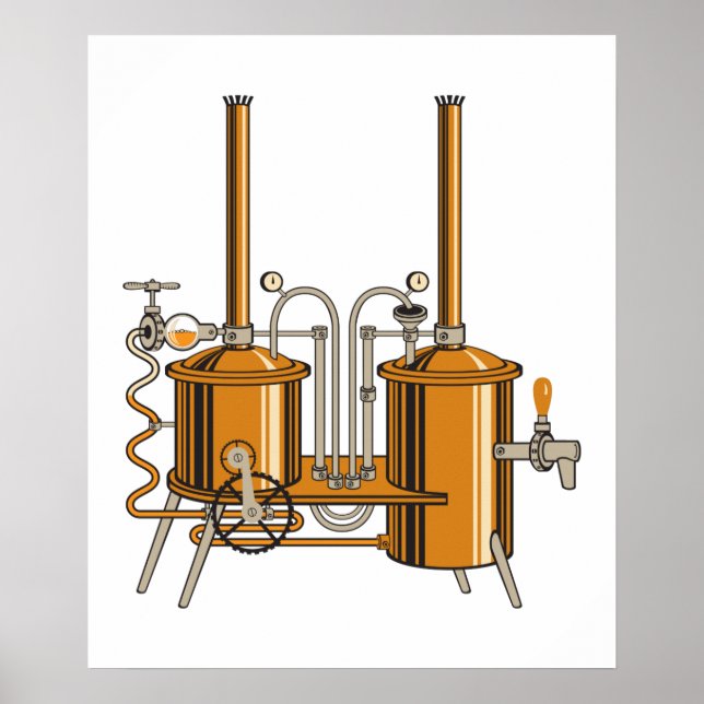 Poster Cervejaria (Frente)