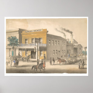 Pôster Cervejaria de Almaden (0017B)