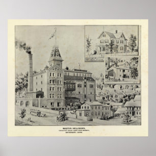 Pôster Cervejaria de Naugatuck Val