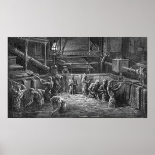 Poster Cervejeiros no trabalho