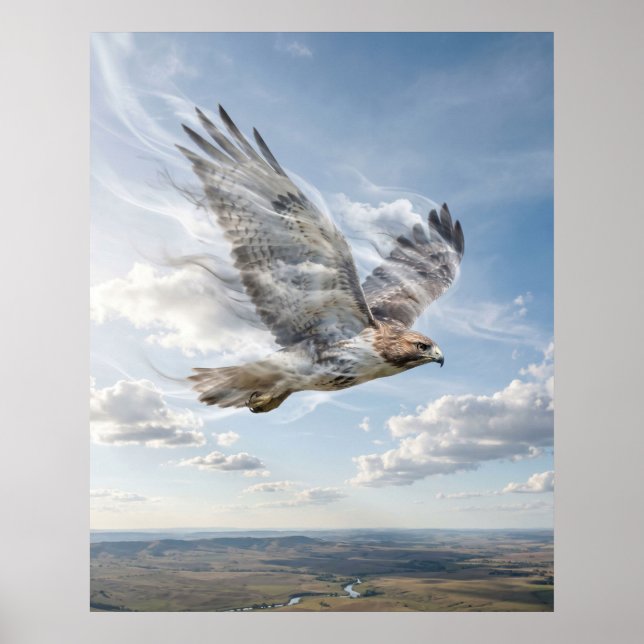 Poster Cervo de Vento Horizonte Aberto (Frente)