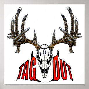Pôster Cervos de Whitetail