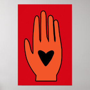 Poster Cessar-fogo agora mão design gráfica palestiniana