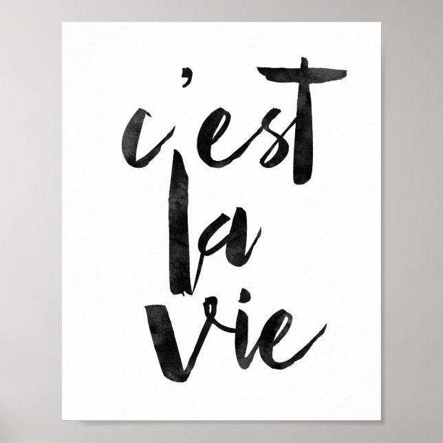 Poster C'est La Vie (Frente)