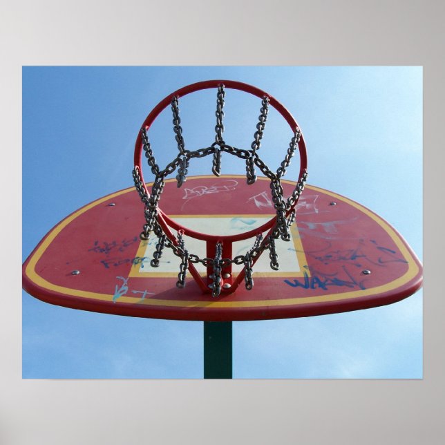 Poster Cesta de Rua Impressa (Frente)