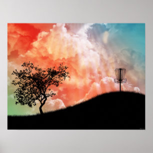 Poster Cesta Em Uma Colina