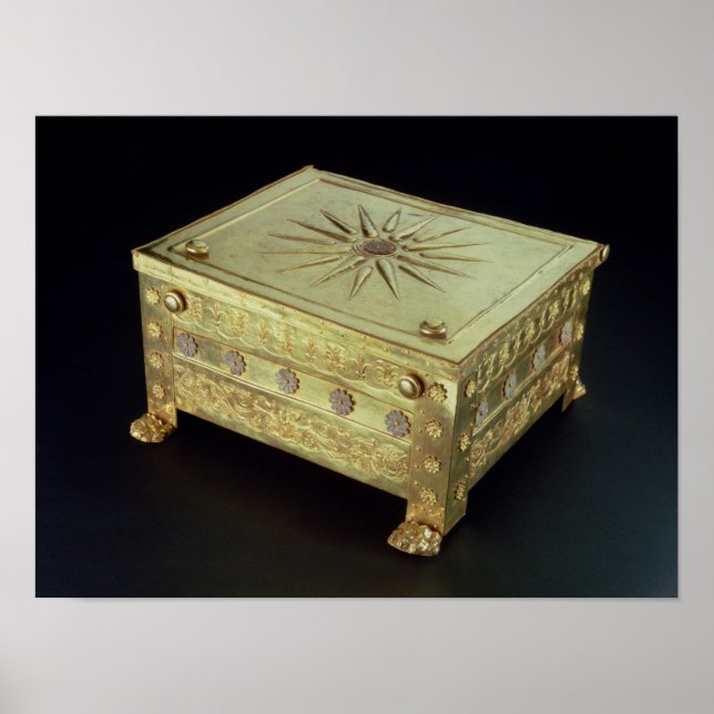 Poster Cesto do túmulo de Filipe II da Macedônia (Frente)