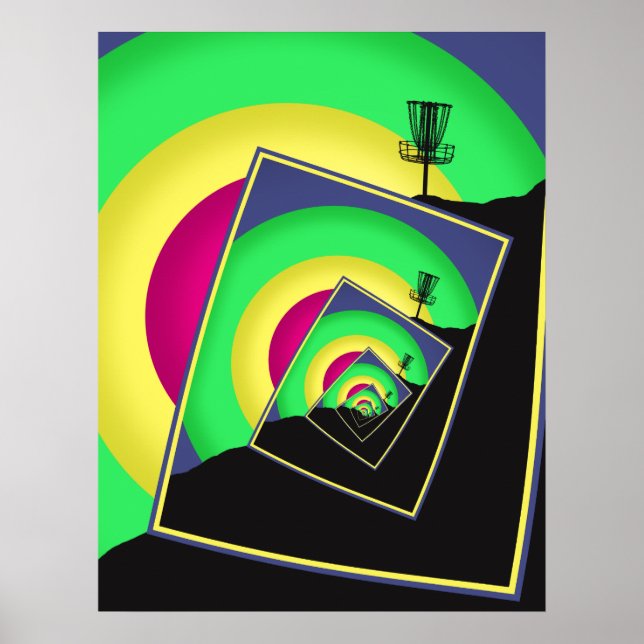 Poster Cestos de Golf de Disco giratório 5 (Frente)