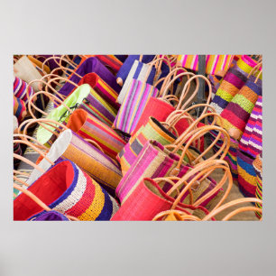Poster Cestos Para Venda No Mercado