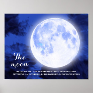 Poster Céu Azul, Moon Inspiration Cote Completo