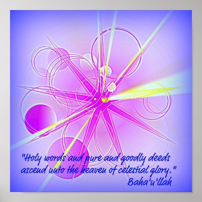 Pôster Céu da Glória Celestial (Frente)