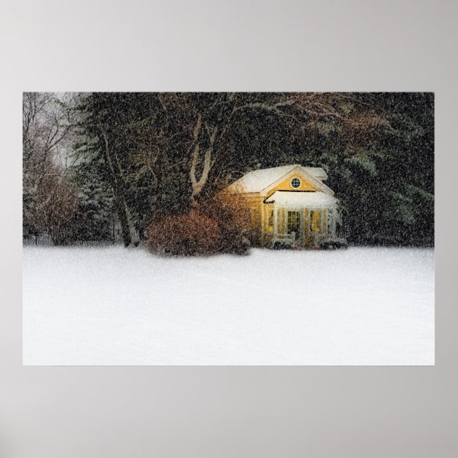 Pôster Céu da neve (Frente)