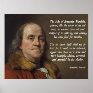 Pôster Céu de Benjamin Franklin
