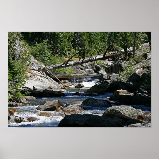 Pôster "Céu de Neve", Rio Americano (Frente)