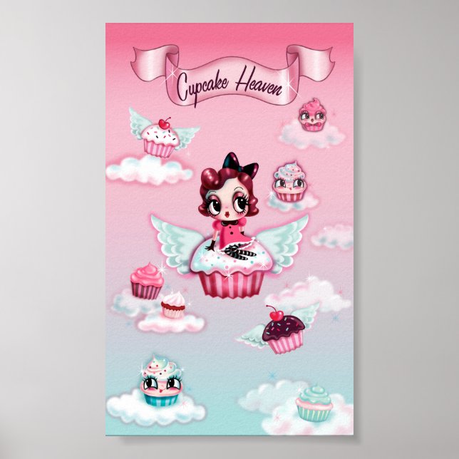 Poster Céu do cupcake - Vertical (Frente)