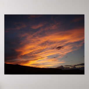 Poster Céu do deserto