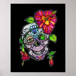 PÔSTER CÉU E FLOR DE AÇÚCAR 16"X20"
