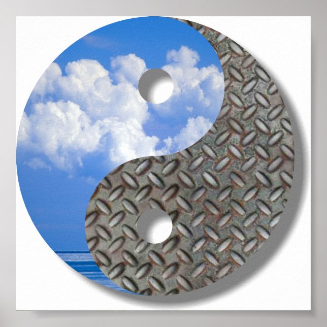 Pôster céu e metal (Frente)