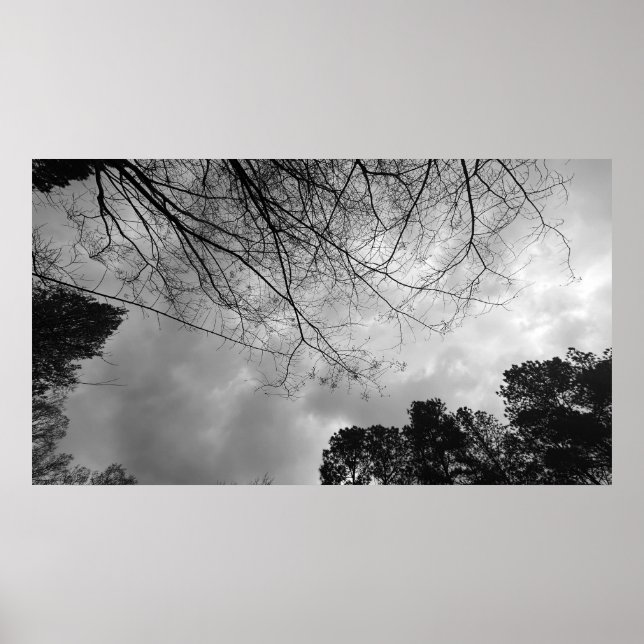 Poster Céu Nublado, (Frente)