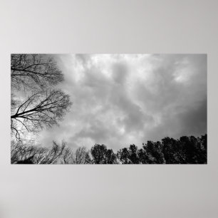 Poster Céu Nublado,