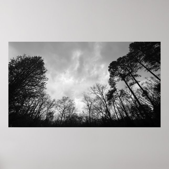 Poster Céu Nublado, (Frente)