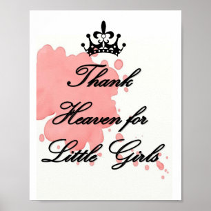 Poster Céu obrigado para Pequenas IGrls