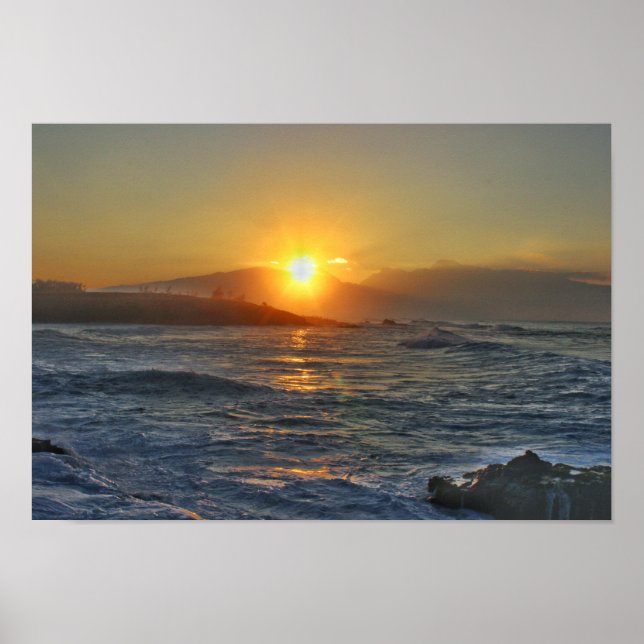 Poster Céu ouro (Frente)