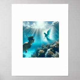 Poster Céu tropical