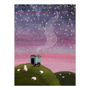 Pôster Céu Vermelho