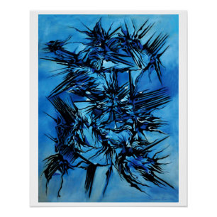 Pôster "Céu vs Filosofia", Poster brilhante