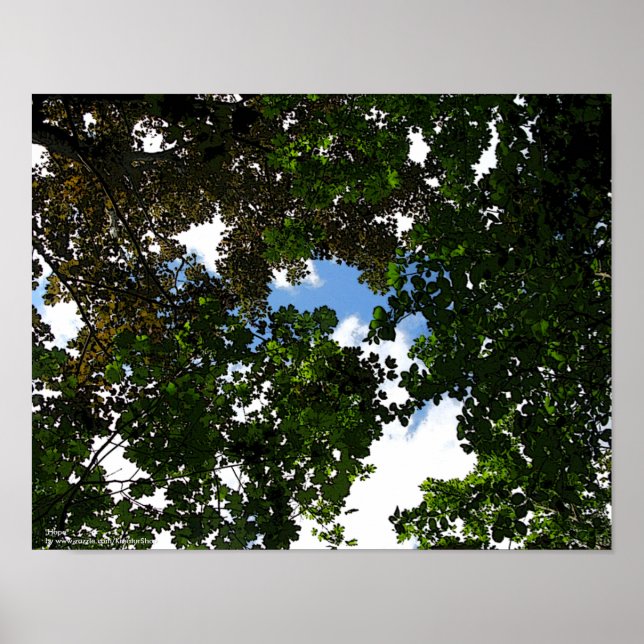 Pôster Céus azuis ESPERADOS chegando (Frente)