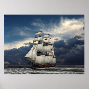 Pôster Céus nebulosos