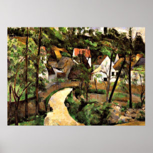 Pôster Cezanne - A Turn in the Road