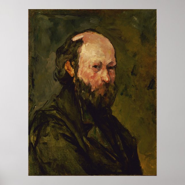 Poster Cézanne - Autorretrato (Frente)